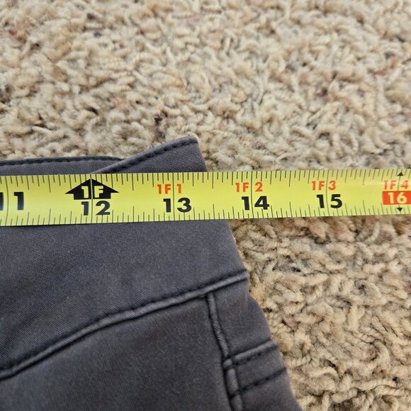 M Jeans by Maurices Women's Gray Denim Pants High-Rise XS Short - Picture 9 of 9